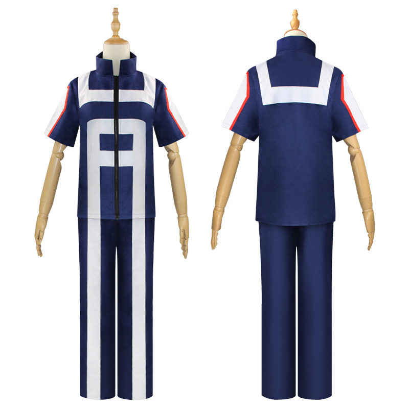 我的英雄学院体操服高校绿谷出久爆豪胜己cosplay体操服校服