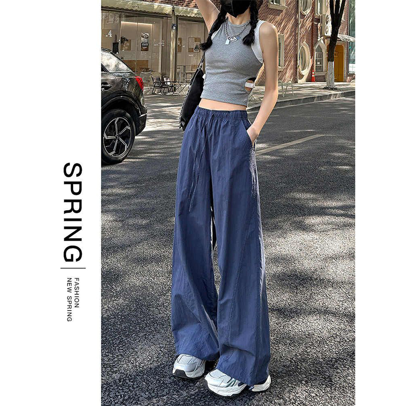 美式速干工装裤女款夏季空气感