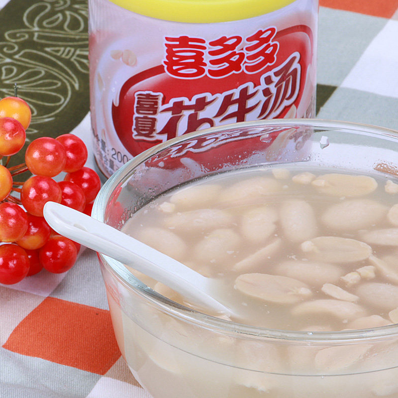 喜多多喜宴花生汤福建特产宿舍早餐代餐零食小吃休闲即食甜品罐头