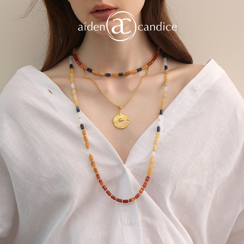 aidencandice浪屿流光度假风项链