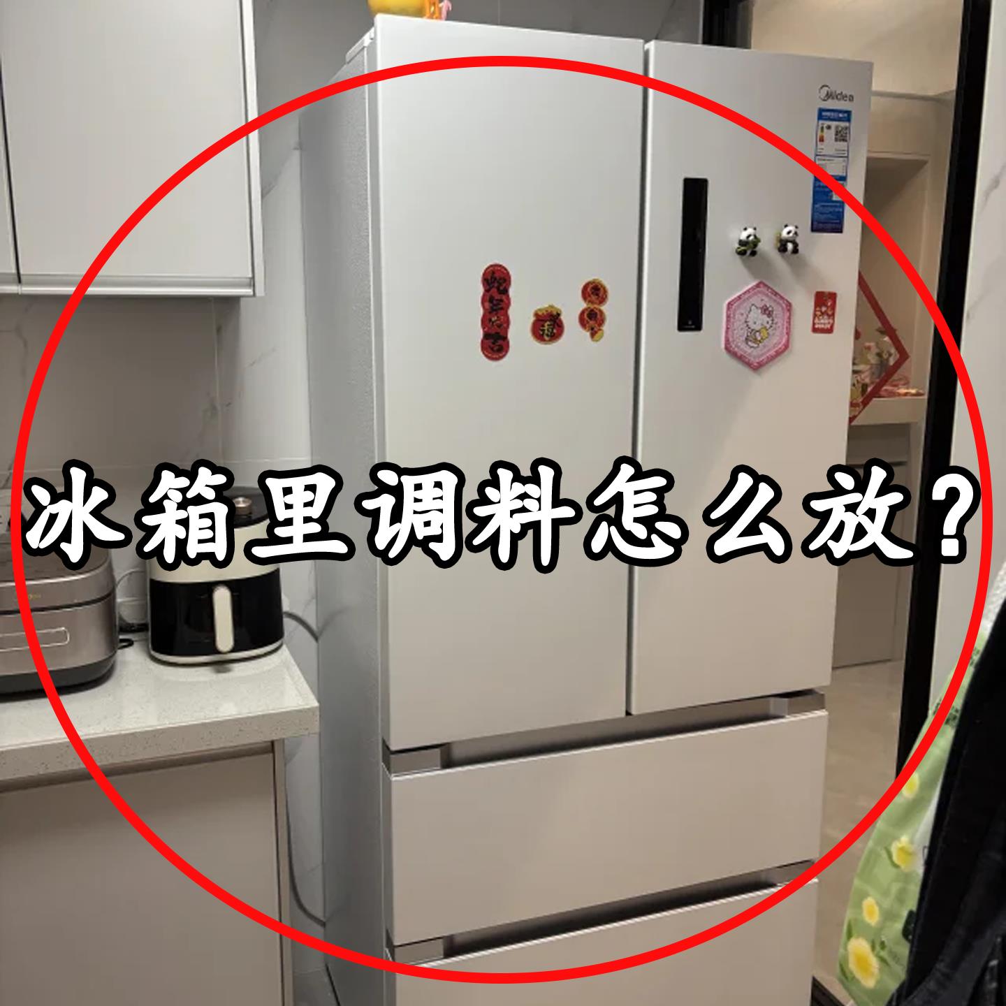 冰箱可伸缩小挂盒自由调节卡扣式冰箱侧门酱料包小零浴缸置物架