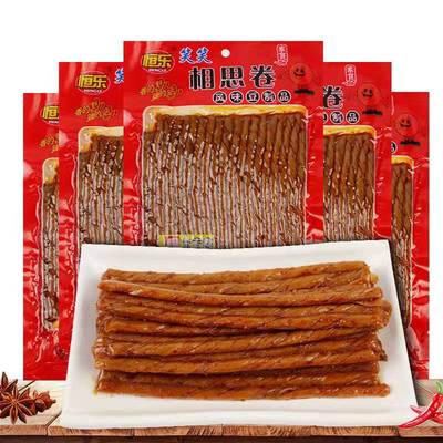 恒乐笑笑相思卷100g豆筋辣条