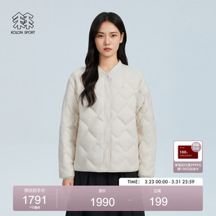 SOTSOT轻量羽绒服韩国正品 女式 新款 可隆KOLONSPORT运动户外冬季