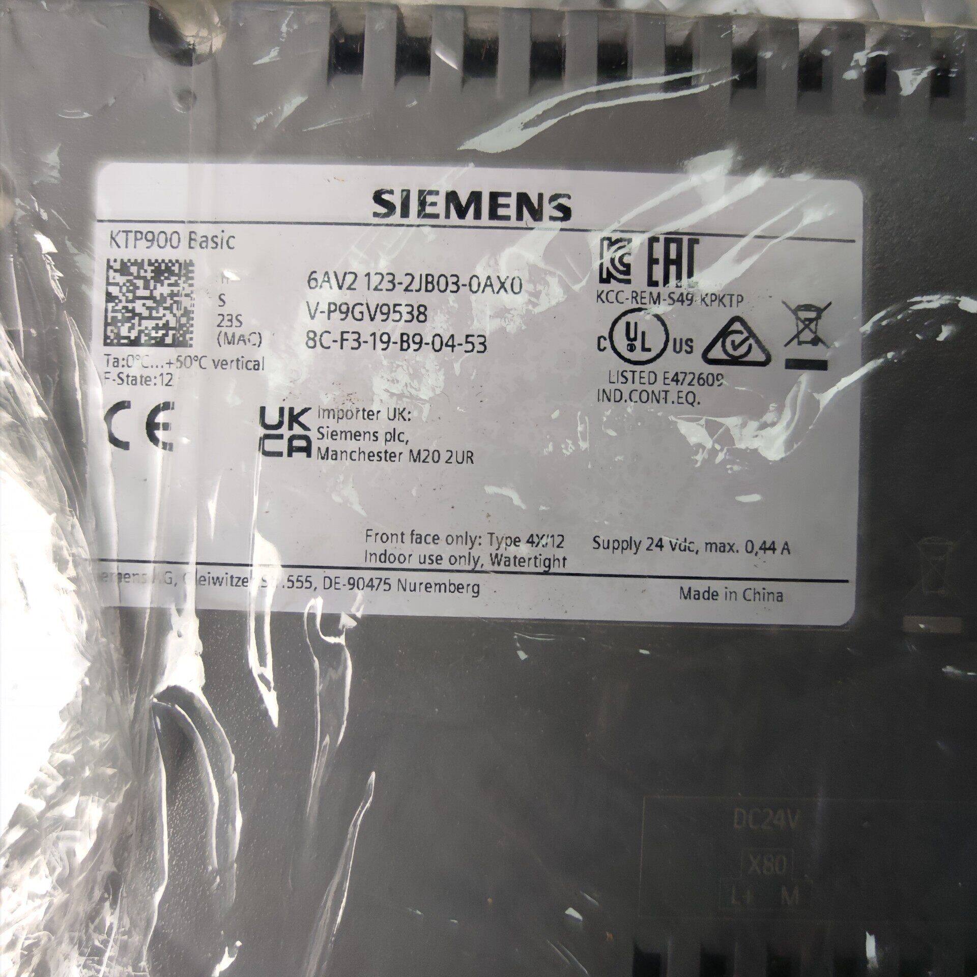 6AV2 123-2JB03-0AX0 触摸屏 KTP900 Basic 议价维修