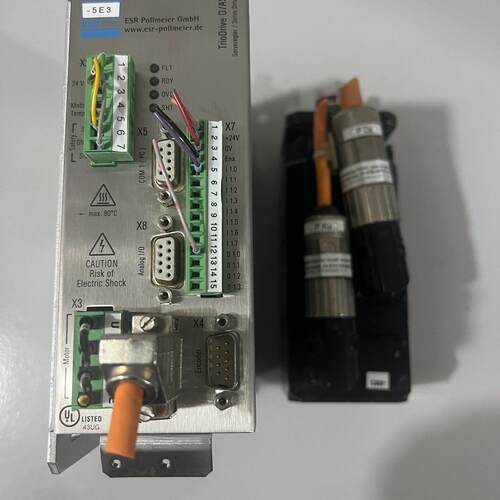 TrioDrive D/AS -5E3 ESR伺服马达驱动器套装议价维修