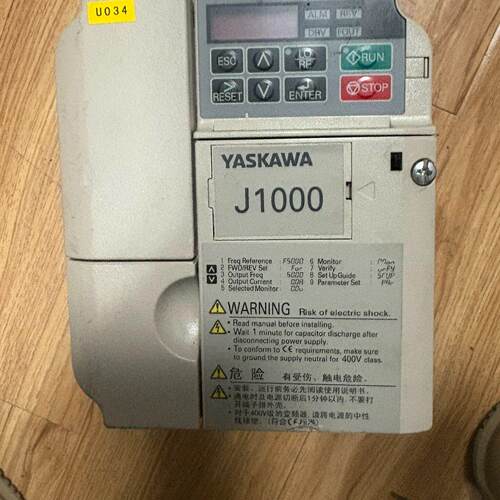 CIMR-JB4C0005BBA 变频器 安川J1000 2.2KW 1.5KW议价维修