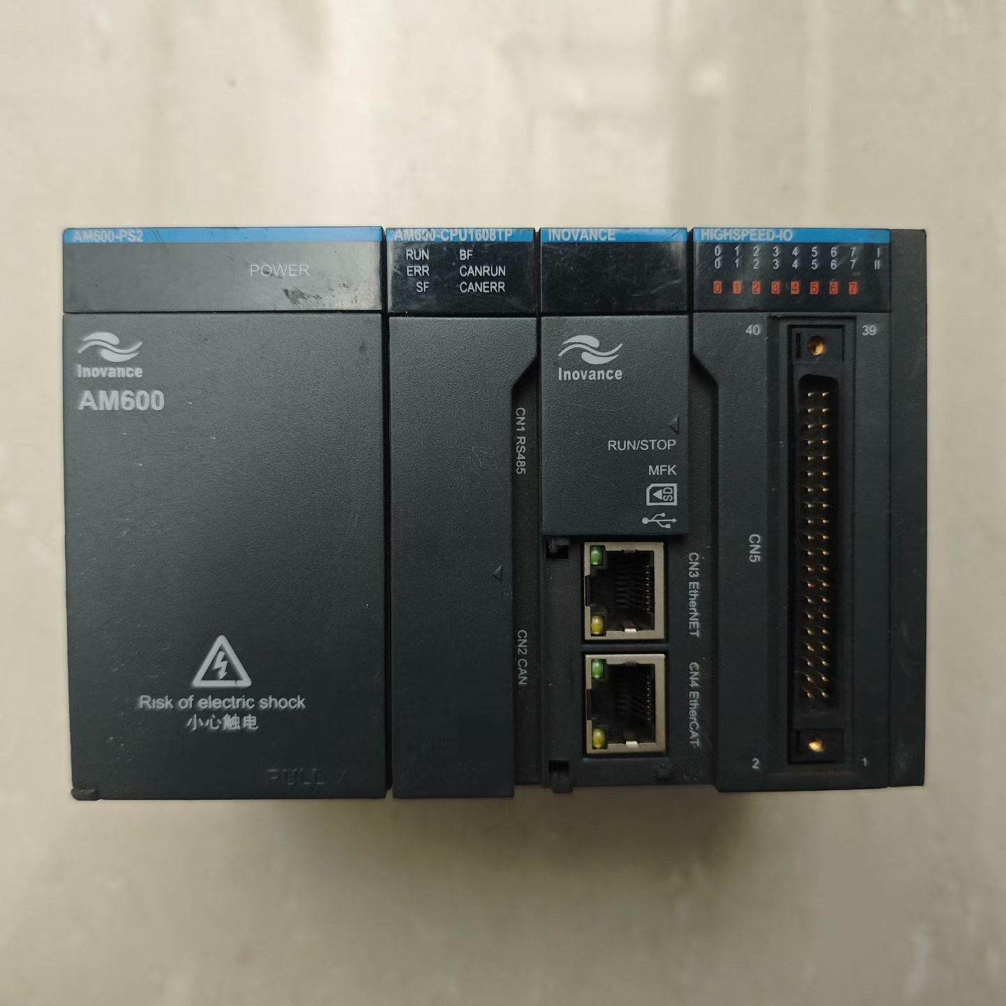 议价AM600-PS2 AM600-CPU1608TP 汇川PLC 电源模块 控制主机维修