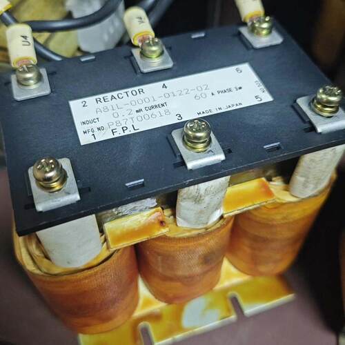 A81L-0001-0122-02 电抗器 三相60A 0.2mH REACTOR议价维修
