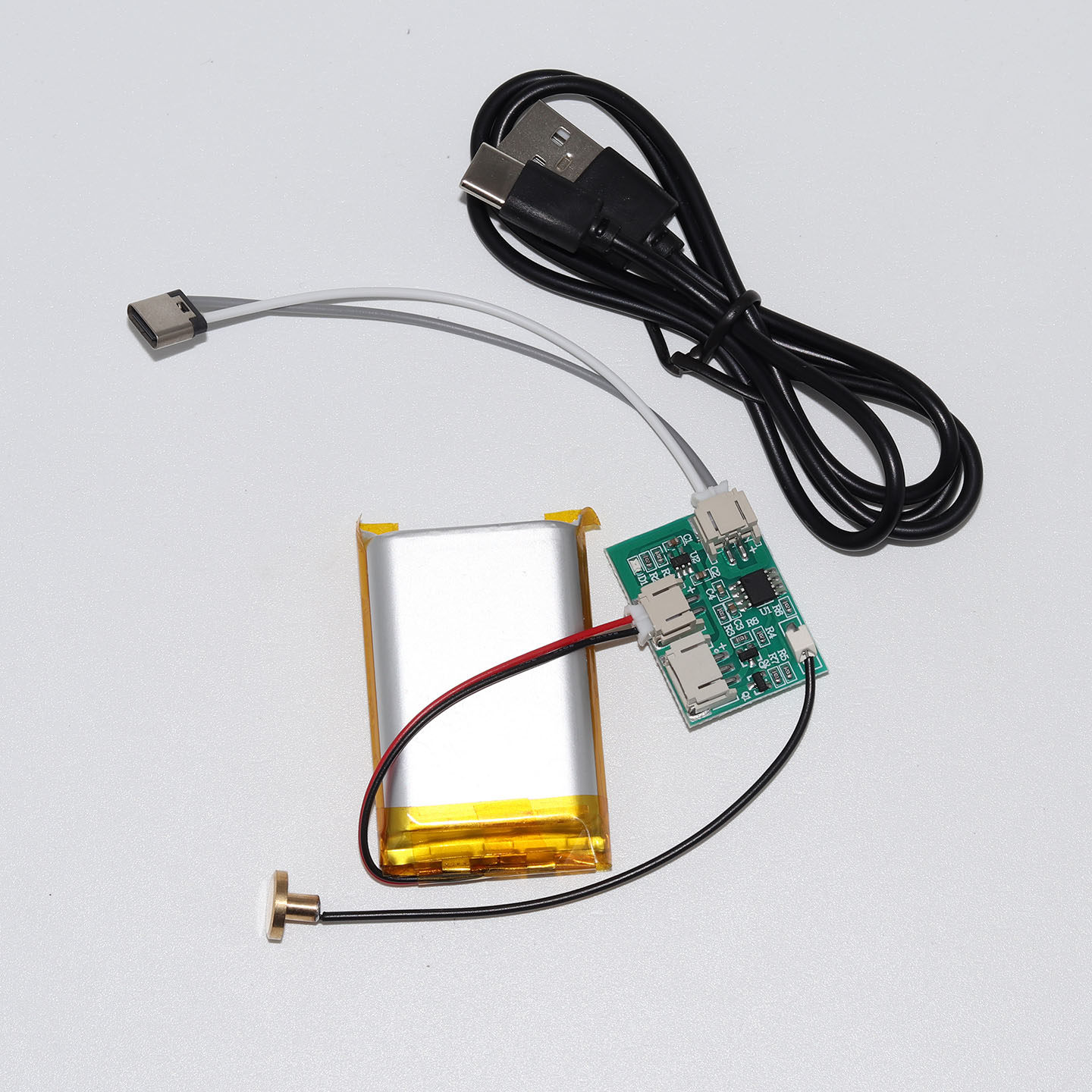 1200mA2000mA触摸感应触控调光开关台灯控制板配件锂电池充电模块