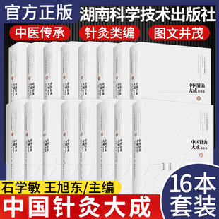 卷灸法卷临证卷通论卷综合卷石学敏 王旭东 中国针灸大成经络卷通论卷骨度卷经典 16本套