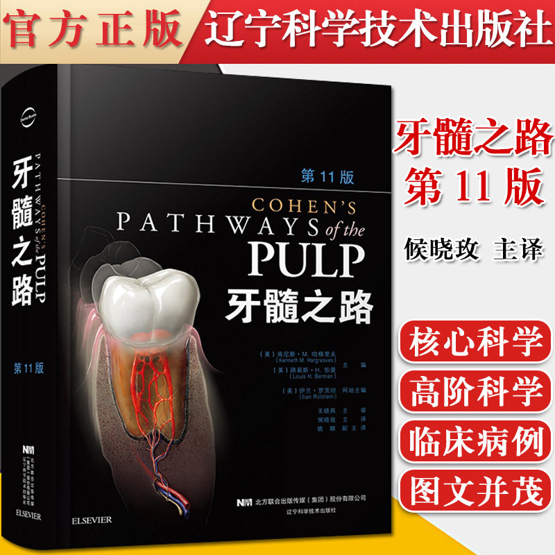 正版书籍 牙髓之路 第11版 牙体牙髓病学临床牙髓再生技术口腔书籍医学类专业书籍牙科牙髓治疗根管治疗图谱辽宁科学技术出版社