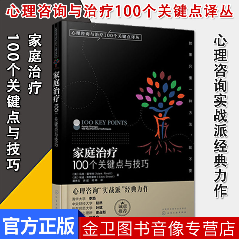 正版 家庭治疗100个关键点与技巧 心理咨询与治疗100个关键点译丛 心理咨询心理问题诊断治疗 英/马克·里韦特 化学工业出版社