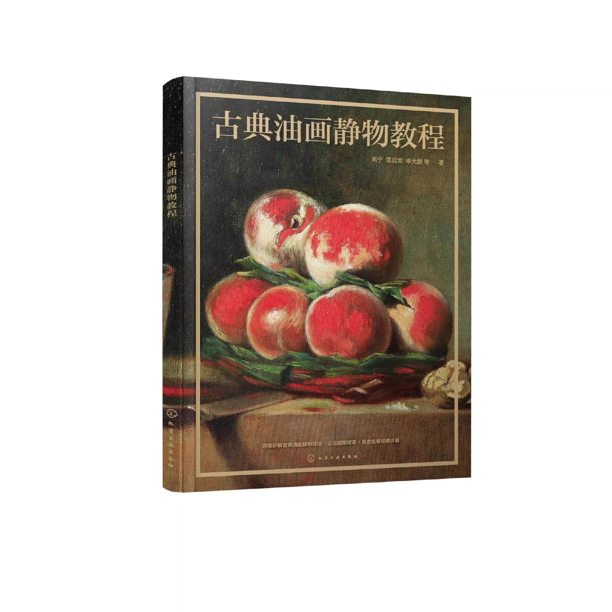 古典油画静物教程 古典油画领域中静物绘画技法和艺术表现手法 列宾美院案例 古典油画基础知识和绘制步骤 绘画类美术专业参考书