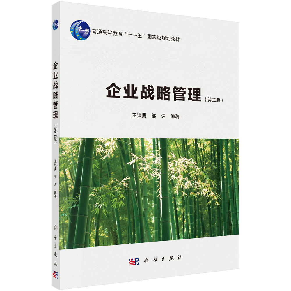 企业战略管理(第三版)王铁男等编著 普通高等教育十一五规划教材 大数据云计算人工智能物联网大中专教材教辅9787030630742