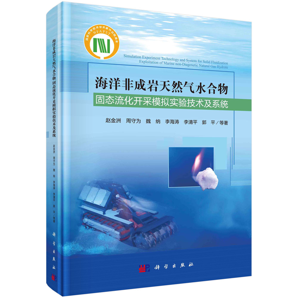 海洋非成岩天然气水合物固态流化开采模拟实验技术及系统赵金洲周守为魏纳李海涛李清平郭平油气藏地质及开发工程降压法