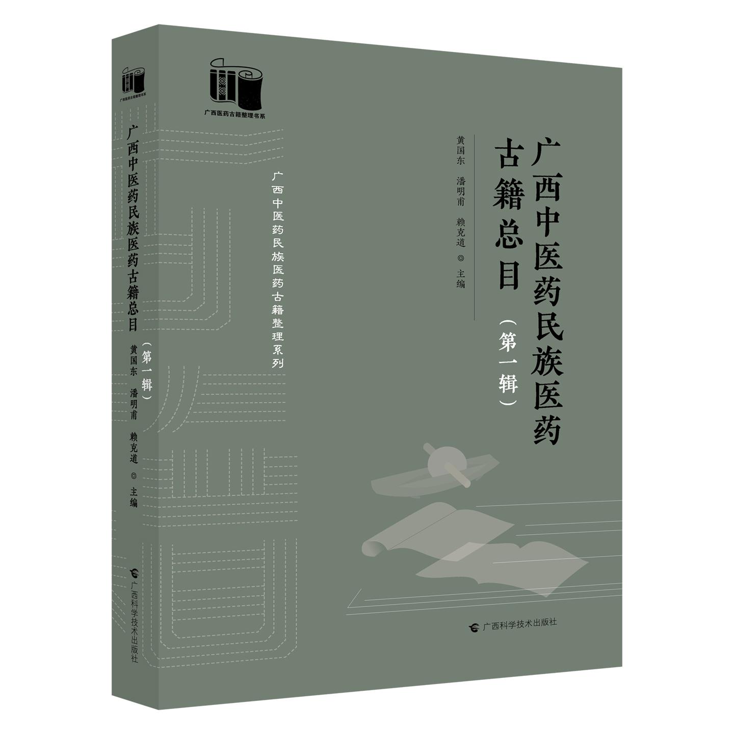 广西中医药民族医药古籍总目(第一辑)黄国东 潘明甫 赖克道 中医药古籍书目民间医药文献抄本石刻壮瑶医药少数民族医药经验