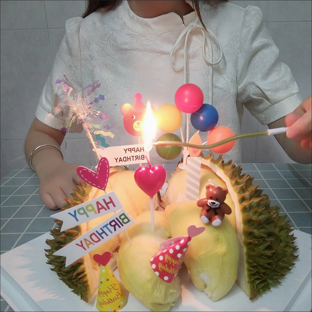 榴莲蛋糕西瓜diy材料装饰摆件