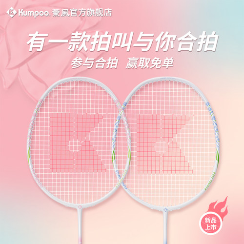 薰风对拍双拍通用羽毛球拍
