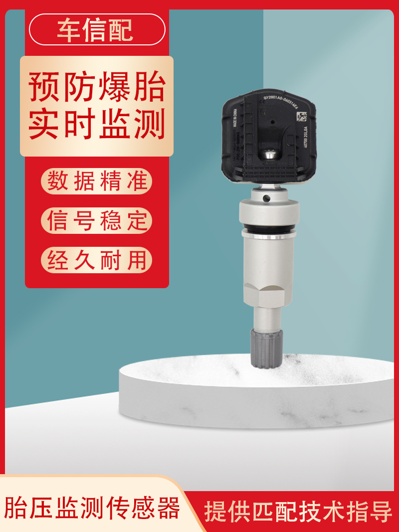 适用一汽红旗H5 H7 H9 HS5 HS7 E-HS9 E-HS3 胎压监测传感器气嘴