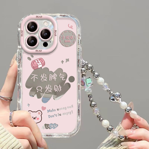 适用opporeno11镜面卡通小众