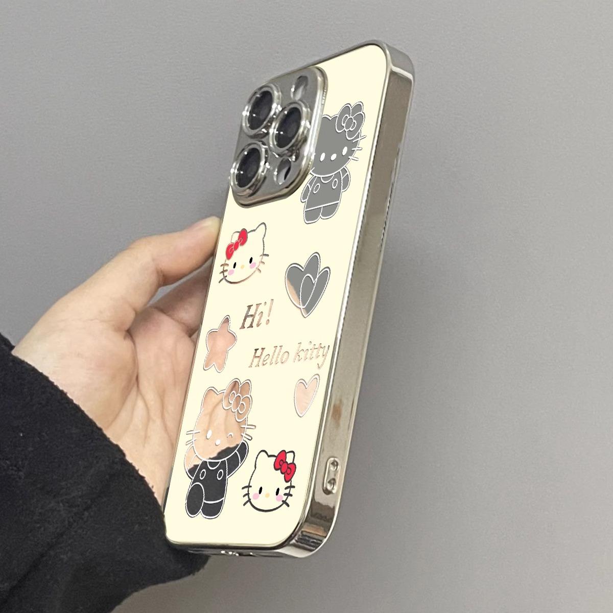 韩系ins风爱心KT猫OPPO手机壳女