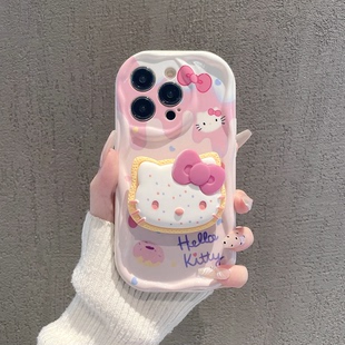 x80 x60pro网红 s12 y78 y35 s9个性 s15 s10 x70 凯蒂猫支架适用vivox90s手机壳s17t新款 新款 iqooneo8波浪s16