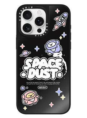 CASE适用苹果15iPhone14plus16黑色镜面13promax17磁吸可爱鸡仔情侣xr手机壳12防摔11新款xs高级感tif保护套