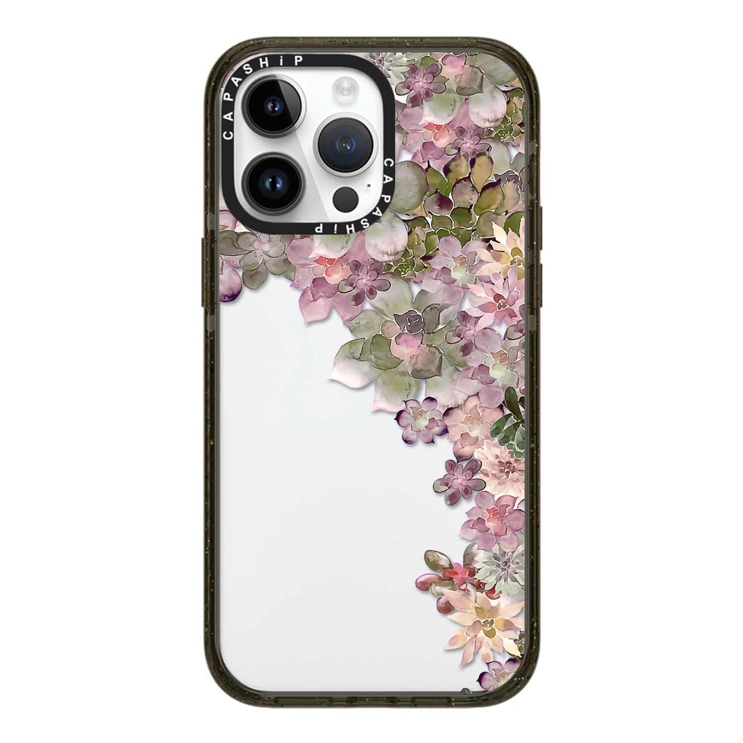 CASE适用苹果15iPhone14plus16亚克力13promax17Magsafe磁吸油画花朵创意手机壳12防摔11新款高级感tif保护套