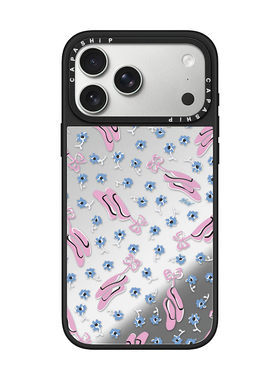 CASE适用苹果15iPhone14plus16镜面13promax17磁吸MagsafeHVN蝴蝶结玫瑰手机壳12防摔11新款xs高级感xr保护套