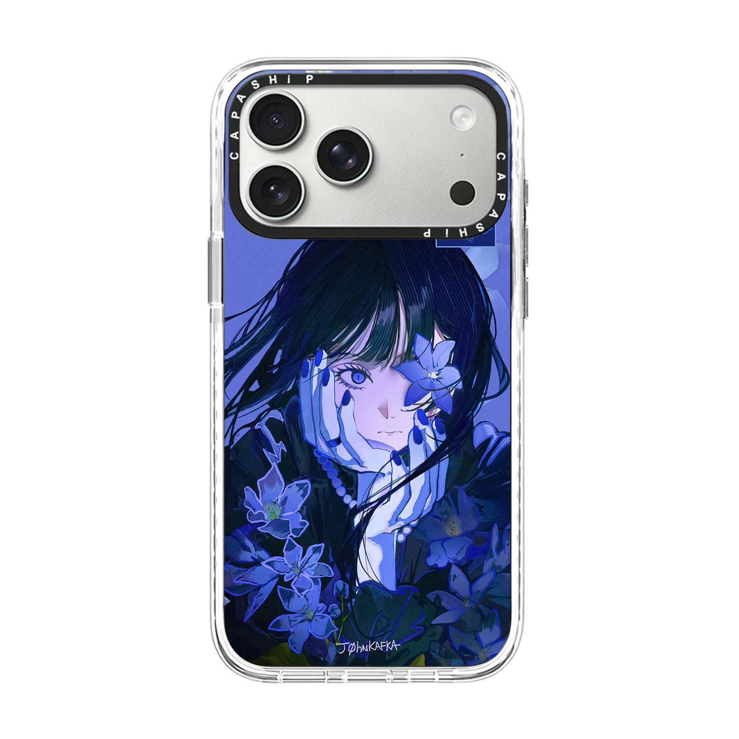 CASE适用苹果15iPhone14plus16亚克力13promax17磁吸Magsafe卡通梦境少女手机壳12防摔11新款高级感ti保护套