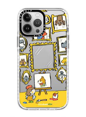 C家适用苹果15iPhone14plus16亚克力13promax17磁吸ililiuhms插画女孩手机壳12防摔11新款高级感tif保护套