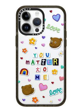 CASE适用苹果15iPhone14plus16亚克力13promax17磁吸可爱EmmaKang小熊手机壳12防摔11新款高级感tif保护套