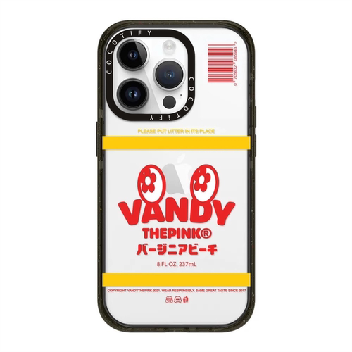 小红书ins刘诗诗马伯骞同款Vandy the Pink联名薯条可爱卡通苹果适用于iPhone17/16/17promax防摔保护手机壳