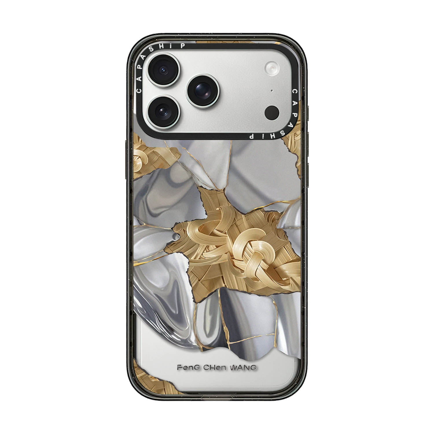 CASE适用苹果15iPhone14plus16亚克力13promax17磁吸Magsafe可爱竹魄金缮手机壳12防摔11新款高级感ti保护套