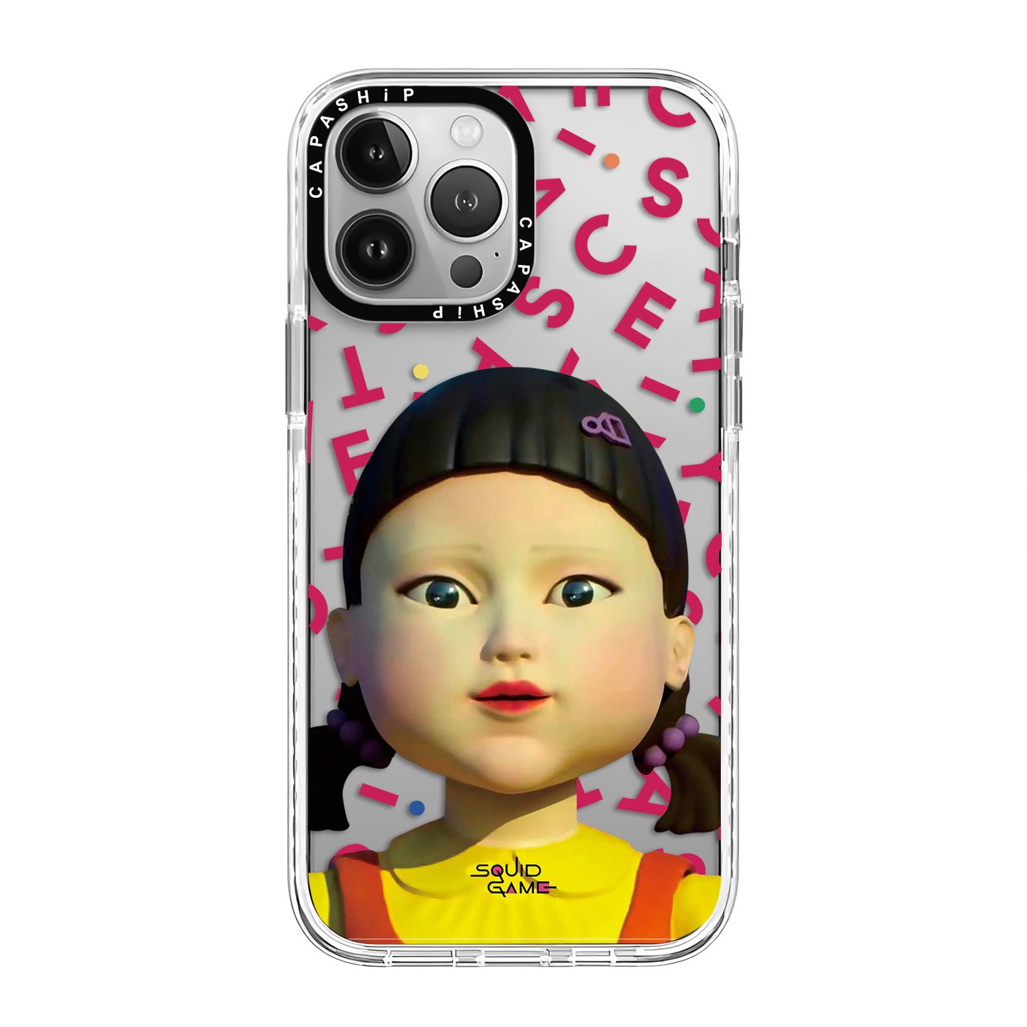 CASE适用苹果15iPhone14plus16亚克力13promax17Magsafe磁吸鱿鱼潮牌手机壳12防摔11新款高级感tif保护套