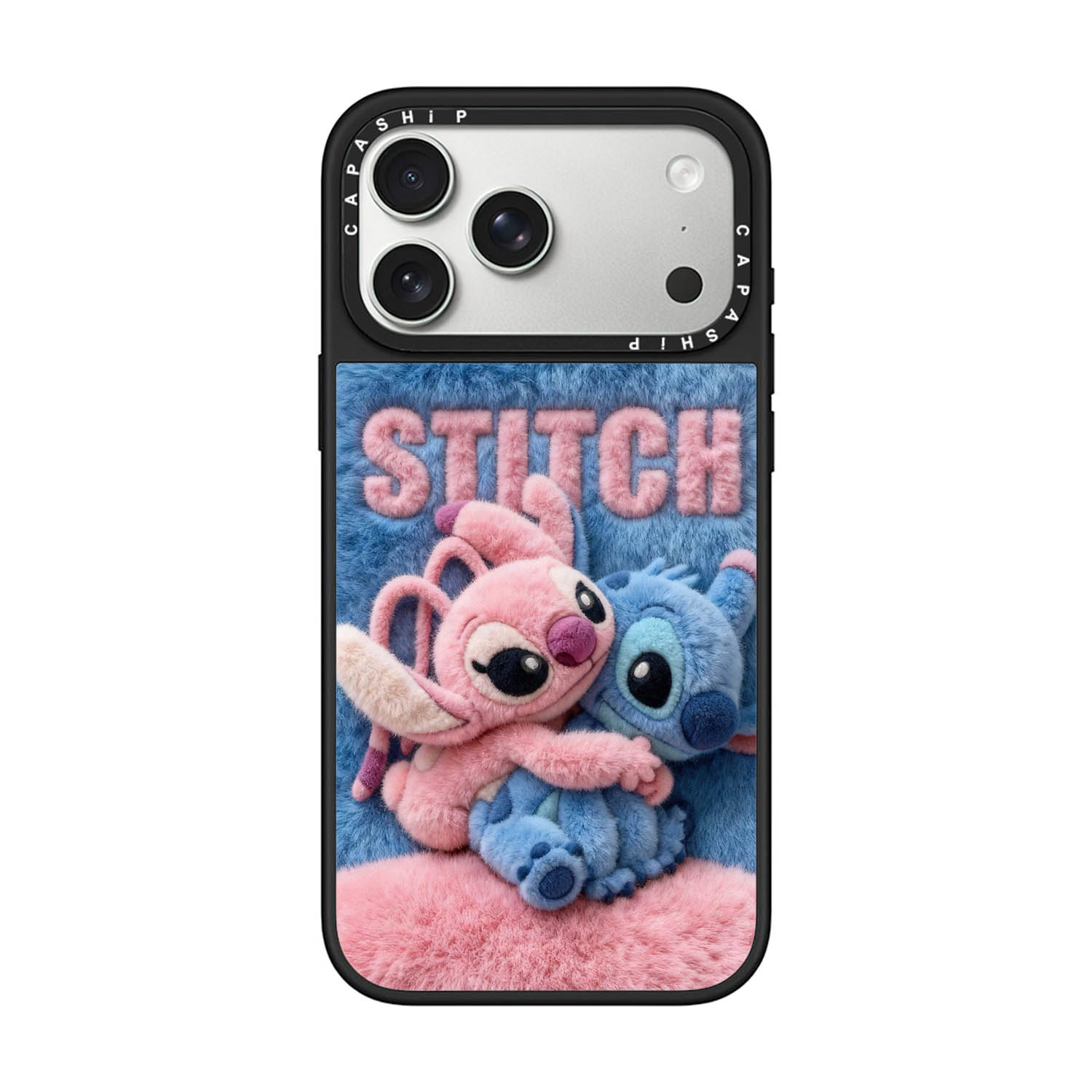 CASE适用苹果15iPhone14plus16镜面13promax17磁吸Magsafe毛绒史迪仔叮当猫xr手机壳12防摔11新款xs保护套