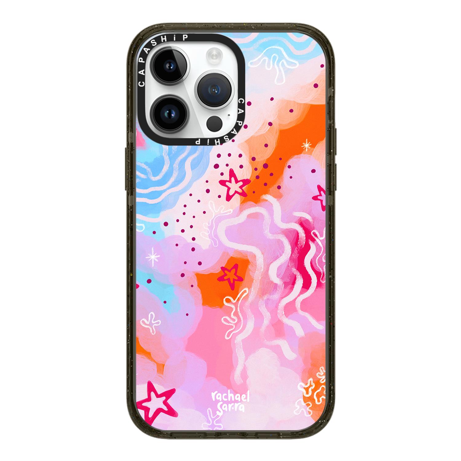 CASE适用苹果15iPhone14plus16亚克力13promax磁吸Magsafe/Rachael Sarra手机壳12防摔11新款高级感保护套