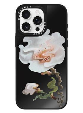 CASE适用苹果15iPhone14plus16黑色镜面13promax17磁吸樱花日本限定xr手机壳12防摔11新款xs高级感tif保护套