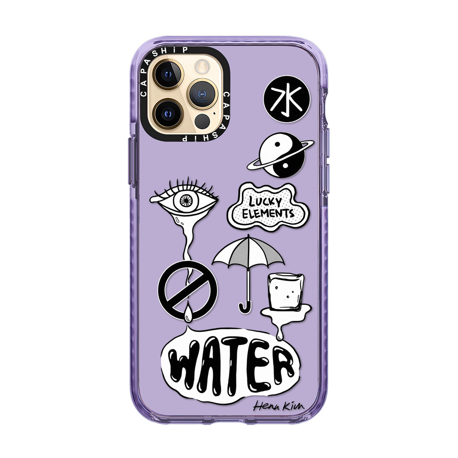 CASE适用苹果15iPhone14plus16TPU13promax17金木水火土插画创意手机壳12防摔11新款高级感tif保护套