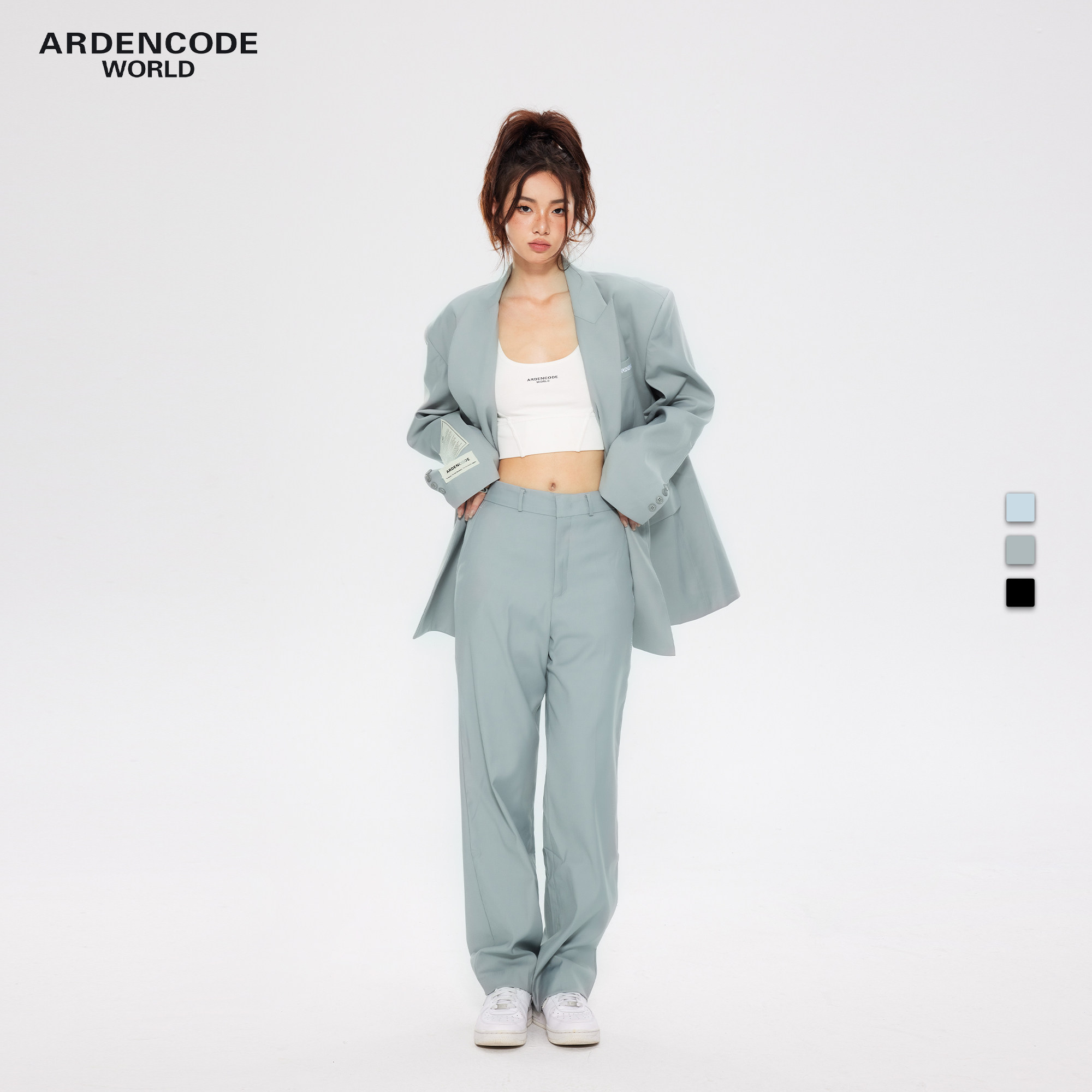 男女西裤ARDENCODE宽松