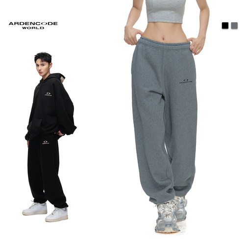 ARDENCODE男女无限刺绣LOGO卫裤