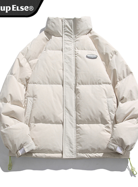 wassup else官方男士白鸭绒立领羽绒服男款冬季加厚情侣羽绒外套