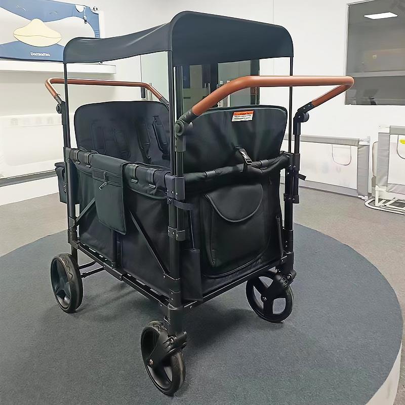 Mountain bike; baby stroller extension; can be used as a recliner; for quadruplets; second child