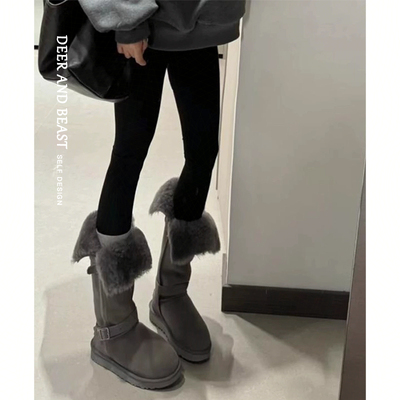 长筒雪地靴女款2025新款爆款冬季