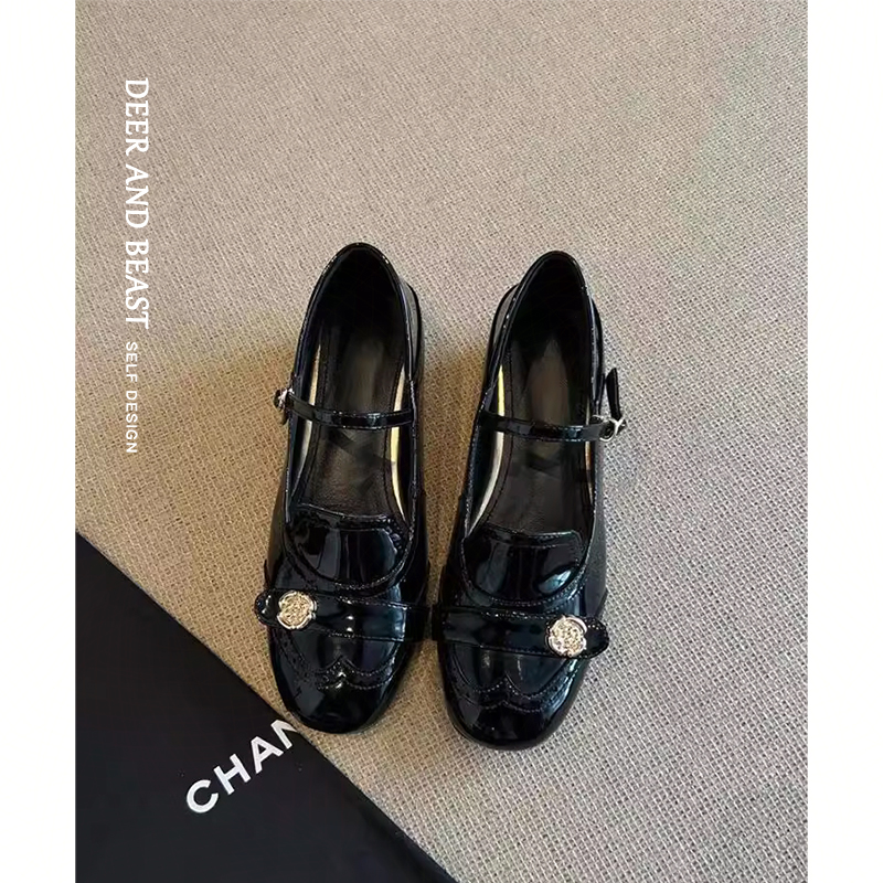 羊皮版~法式新款乐福玛丽珍鞋