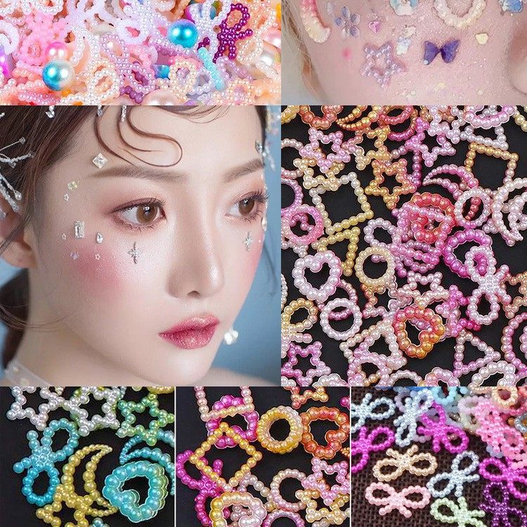 配饰异形DIY混装圆圈月亮ABS珍珠圈奶油胶仿真珠光气泡珠,饰品/流行首饰/时尚饰品新,其他DIY饰品配件,淘宝优惠券,粉丝福利购,淘宝优惠卷