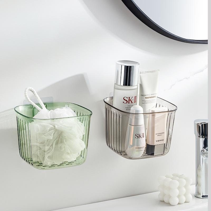 收纳盒置物篮挂墙桌面吸盘带背胶调料储存轻奢葱姜盒可拆卸大蒜框,收纳整理,收纳挂袋,淘宝优惠券,粉丝福利购,淘宝优惠卷