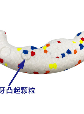 新款玩具解闷拉环拔河弹力环宠物狗狗爆米花弹力环ETPU耐咬