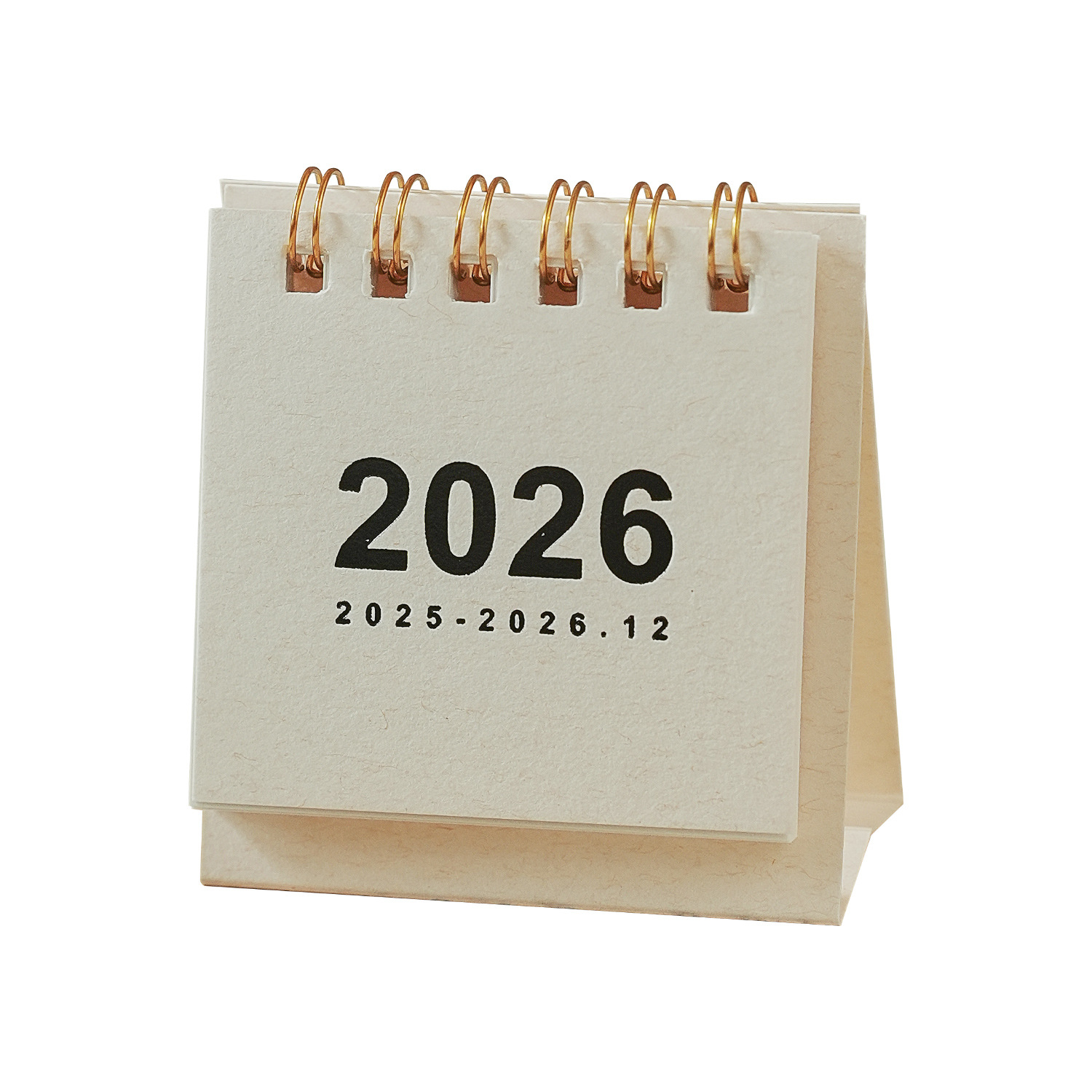 桌面精致创意简约月历本小台历2026年迷你高端计划本小清新