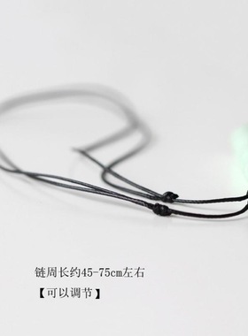 小清新饰品简约成人男女中国风颈链古风骨笛仿竹子女挂饰文艺口哨